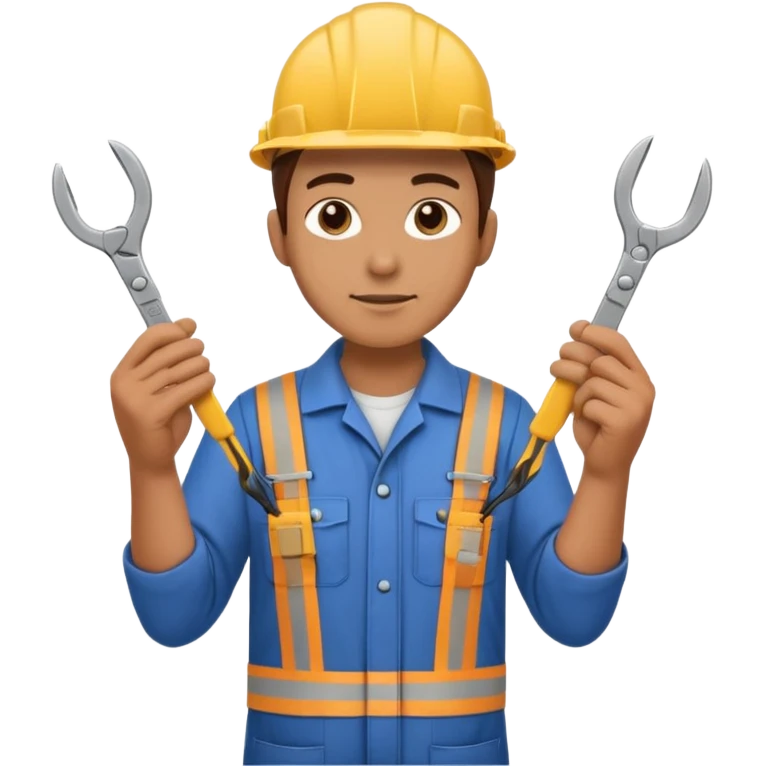 Electrician with Wire Cutters Open emoji