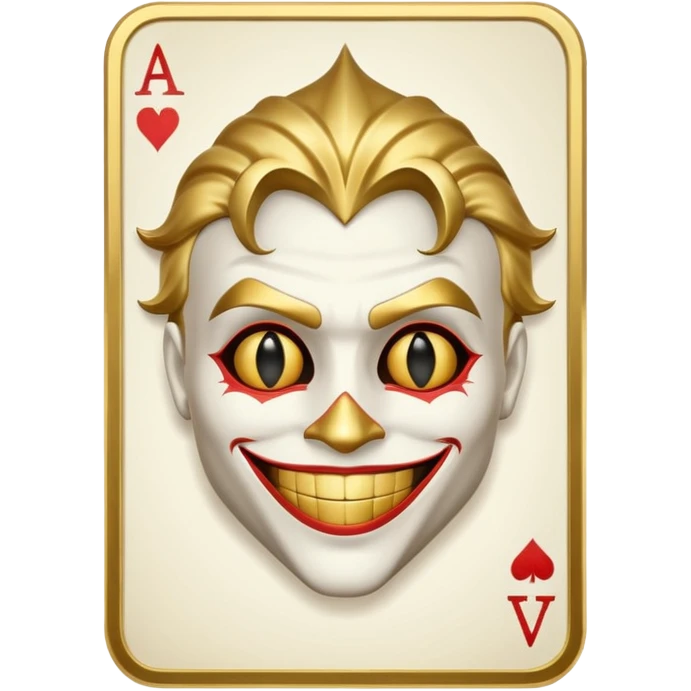golden joker card emojis emoji