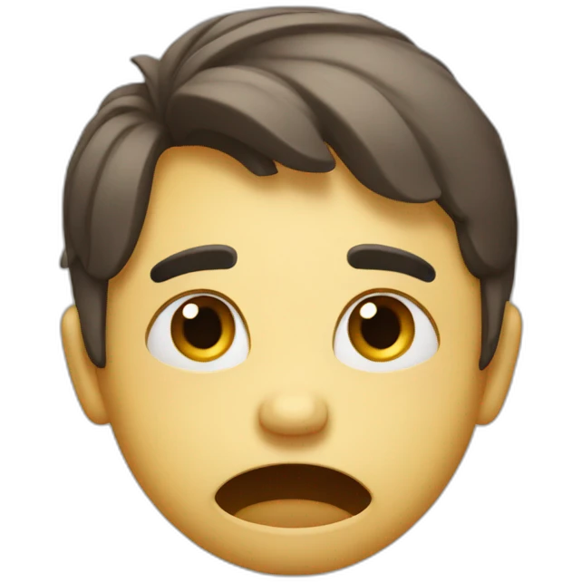 Sad happy  emoji