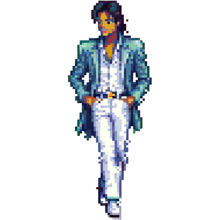 Michael Jackson moonwalking emoji
