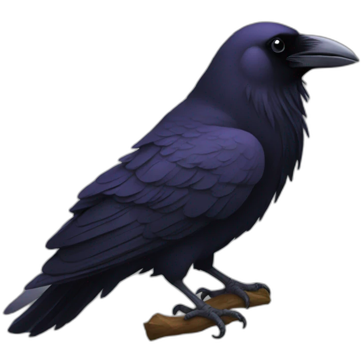 Raven emoji