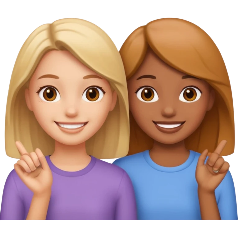 2 Besties g girls emoji
