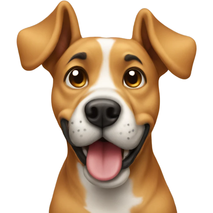 Dog farting  emoji