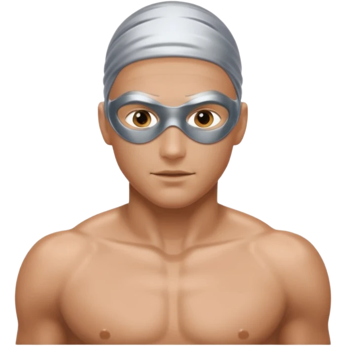 Nadador de prata emoji
