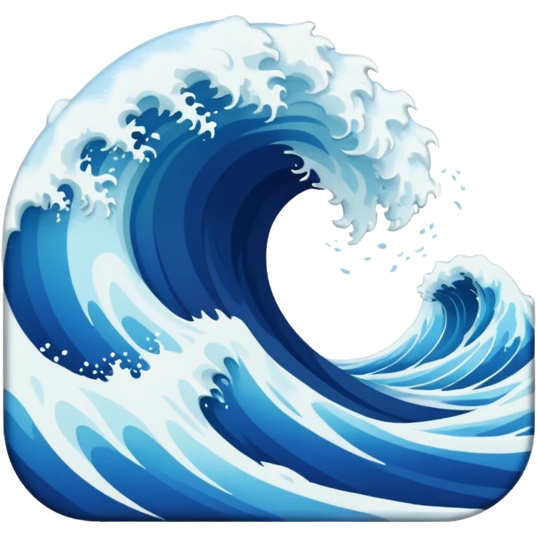 Tsunami emoji