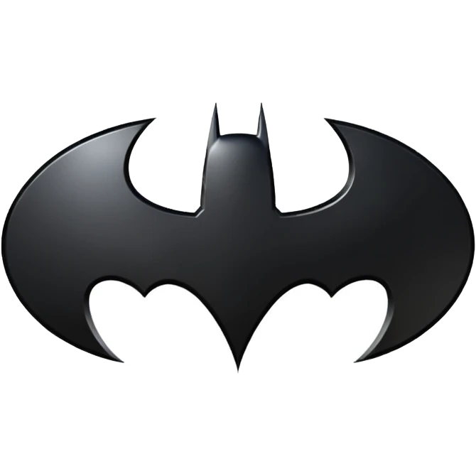 Batman symbol emoji