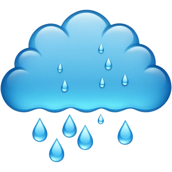 Rain emoji