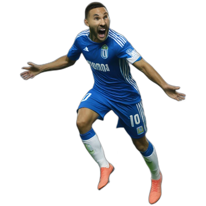 Dynamo Kyiv player celebration emoji