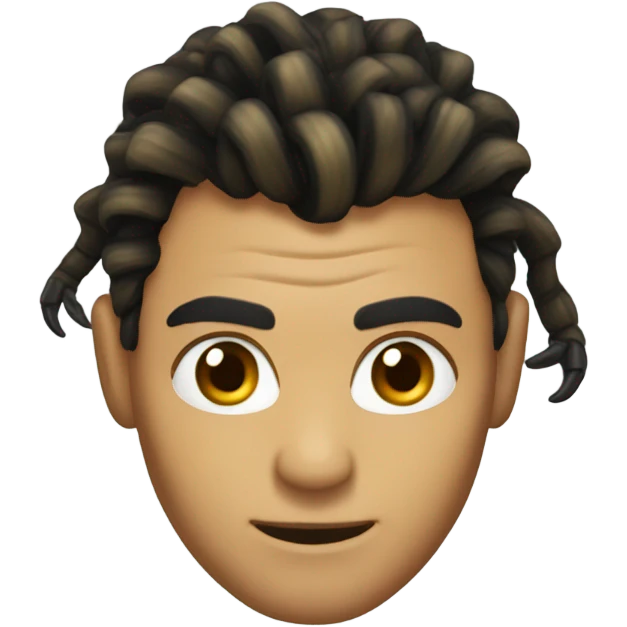 Scorpion man: hair like scorpion  emoji