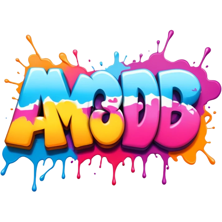 Graffiti the word Mod emoji