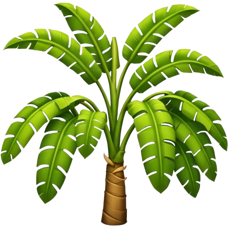 Banana tree emoji