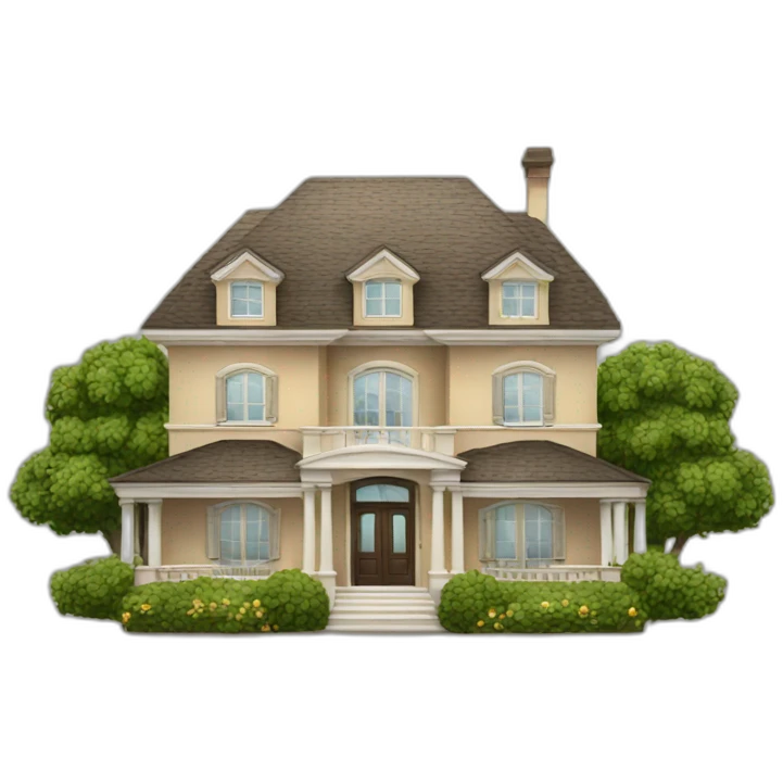 a luxury home emoji