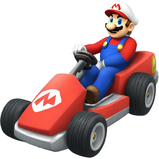 Mario cart emoji