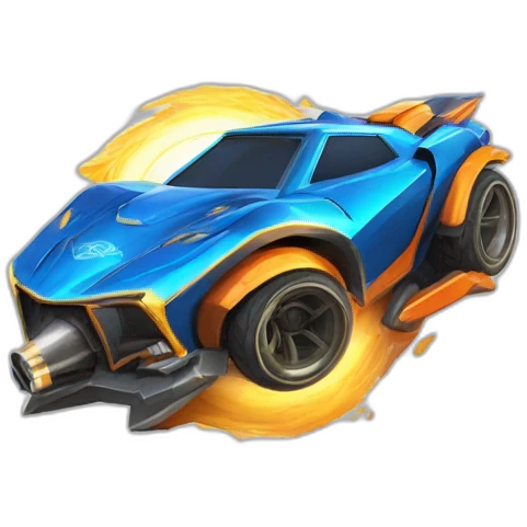 Logo Légende super sonic du jeux rocket league emoji