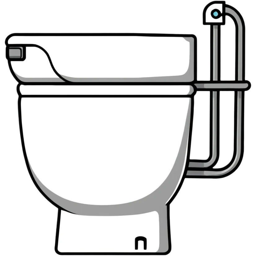 person with head in toilet bowl emoji