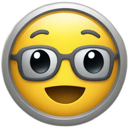 happy computer emoji