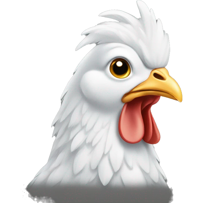 white young chicken emoji emoji