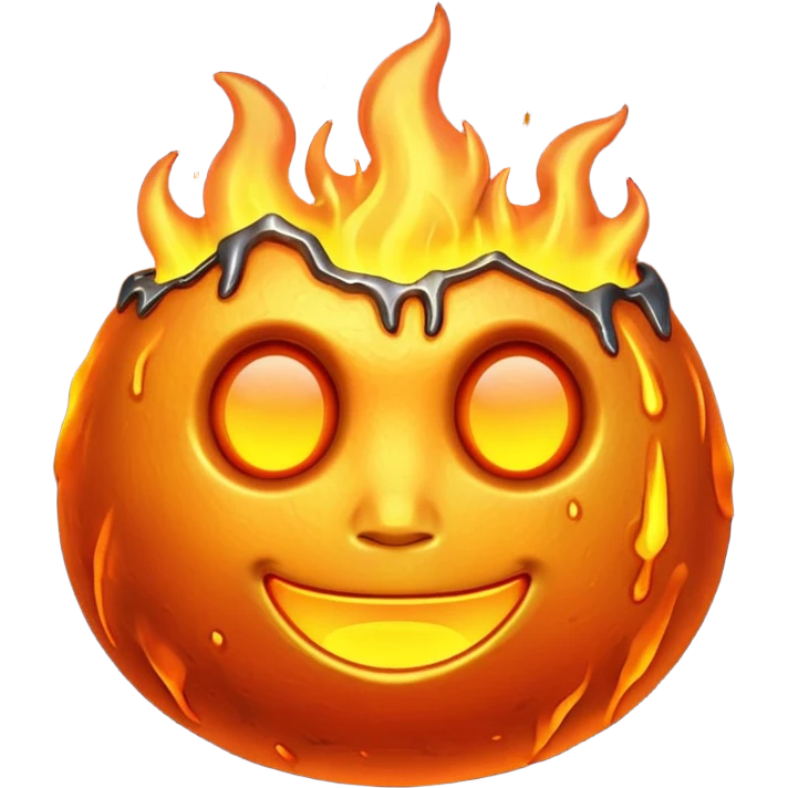hot metal emoji