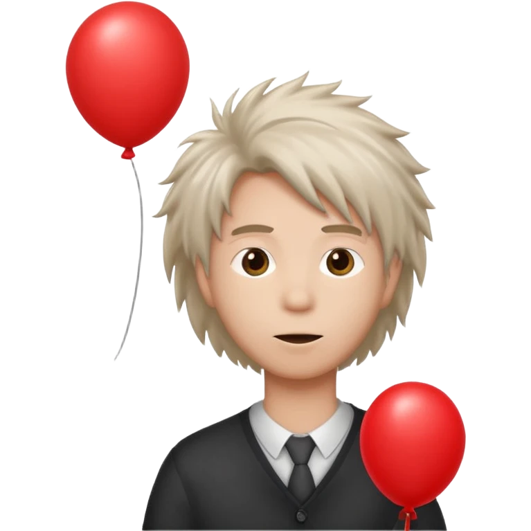 Balloon & Static Hair emoji