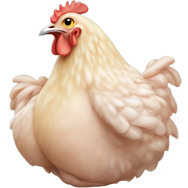 raw uncooked chicken emoji