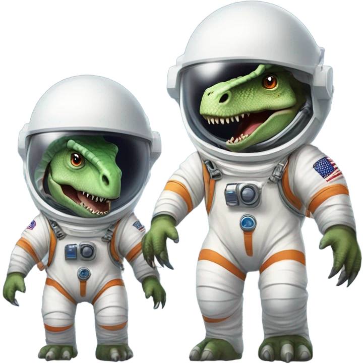 Dinoastronauts emoji