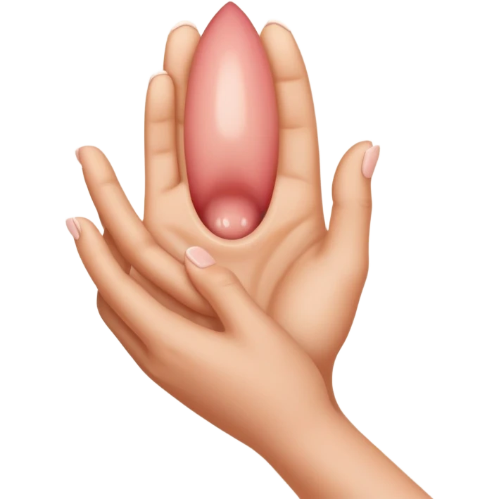 fingering vagina emoji