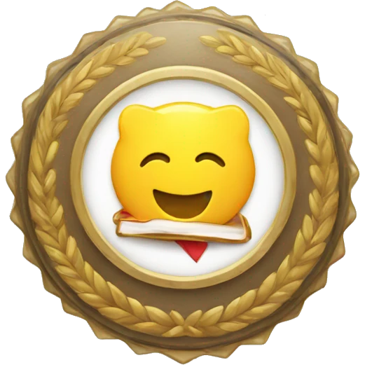Badge certifié  emoji