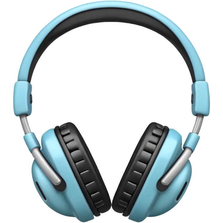 Headphones filled with teeth  emoji