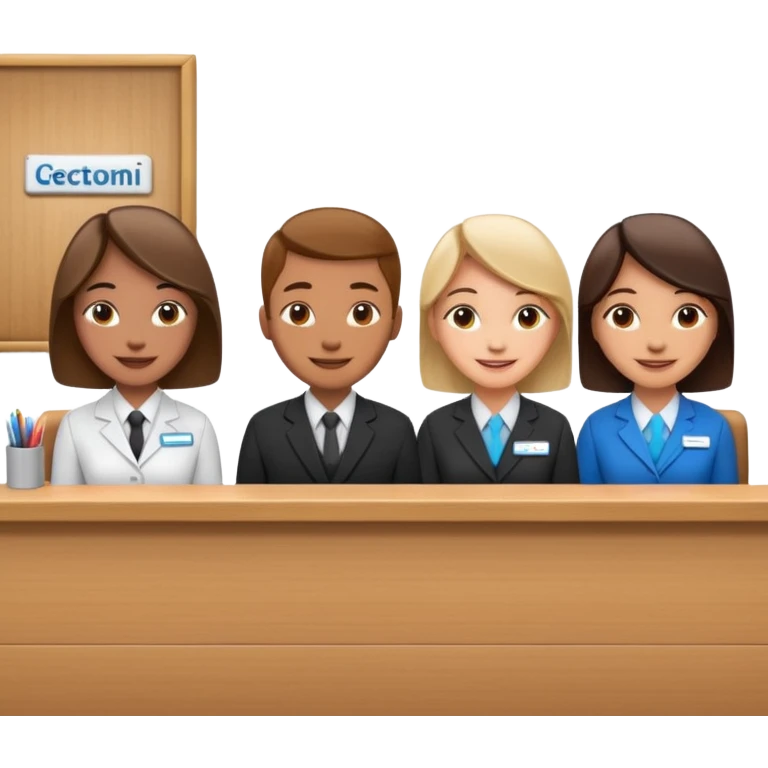 hotel receptionists emoji