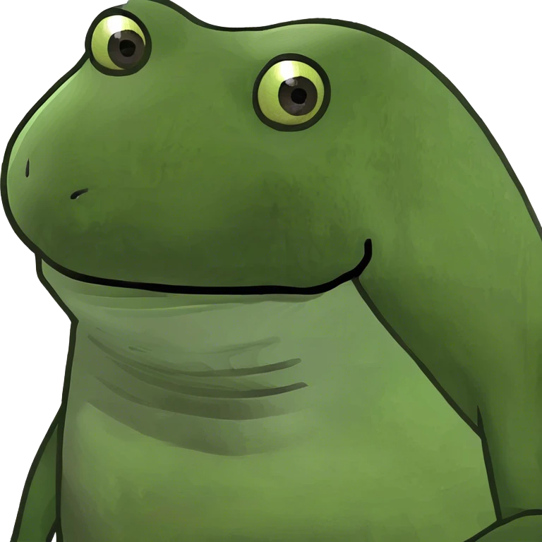 Realistic bufo merch emoji