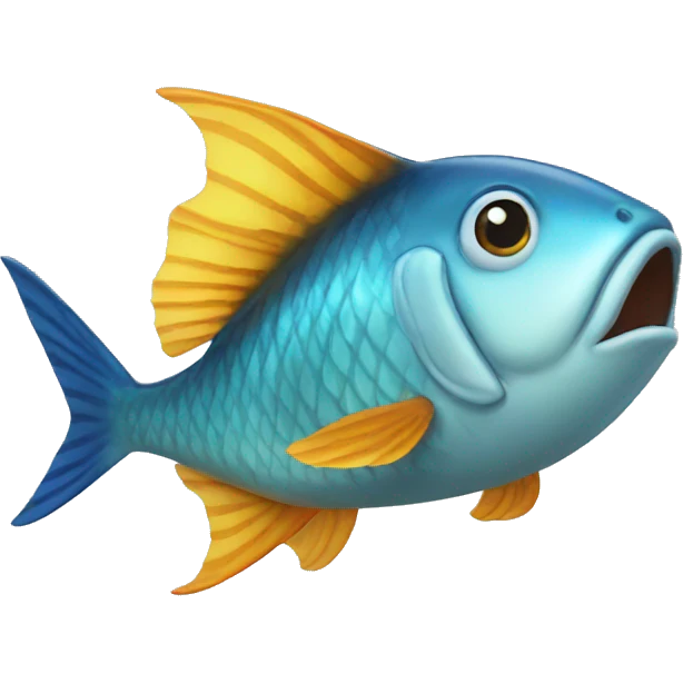 Flying fish emoji