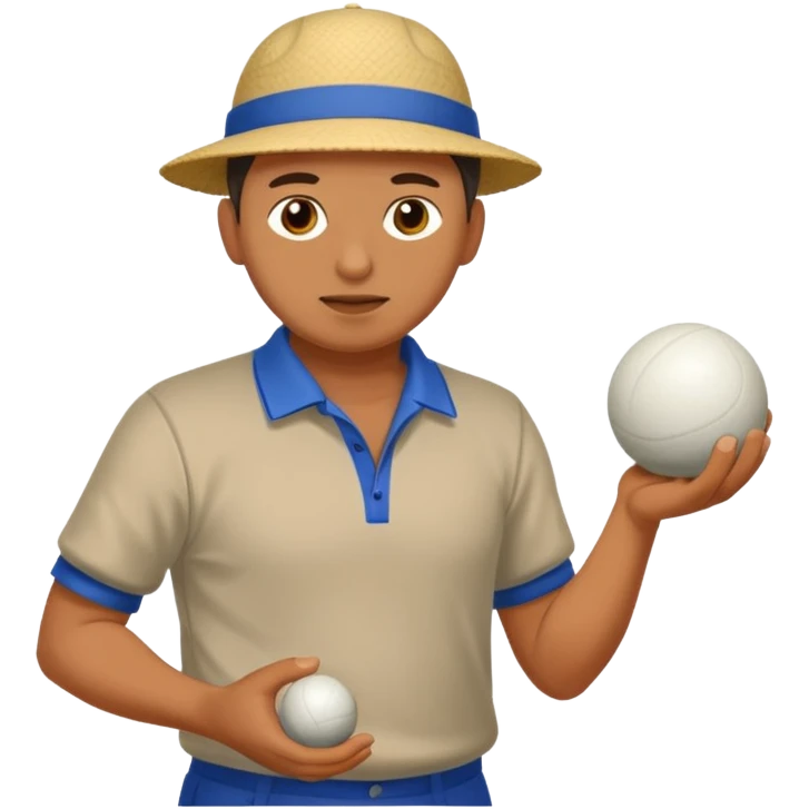 petanque player emoji