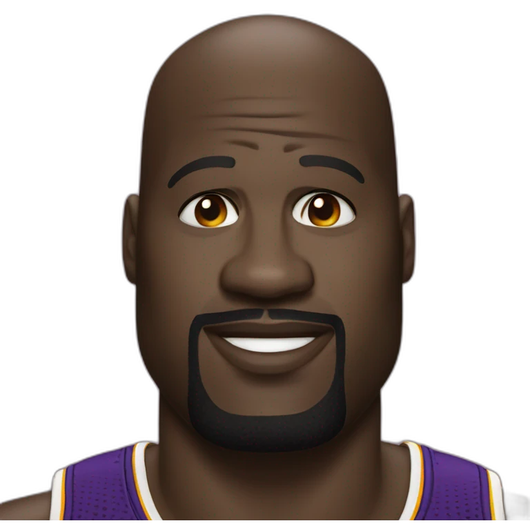 Shaquille O'Neal emoji