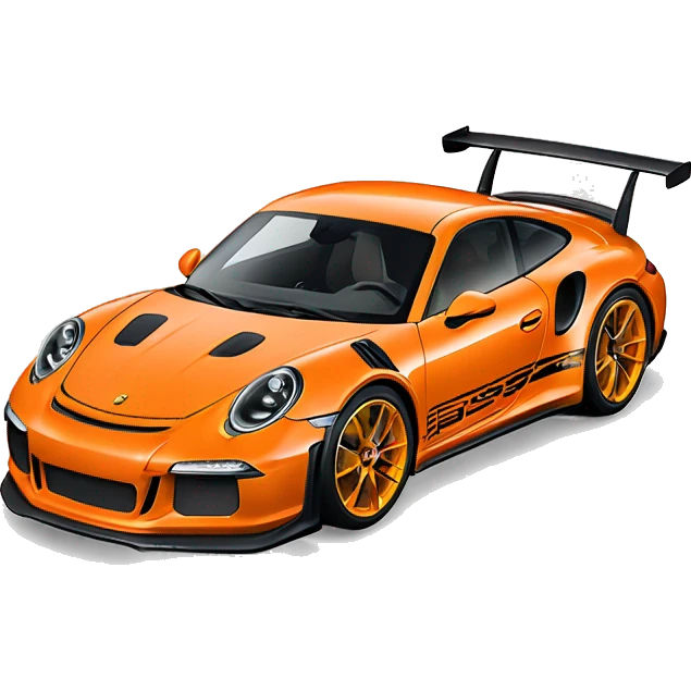 Porsche 911 gt3 rs emoji
