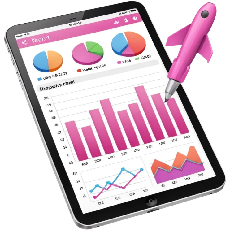 report pink emoji