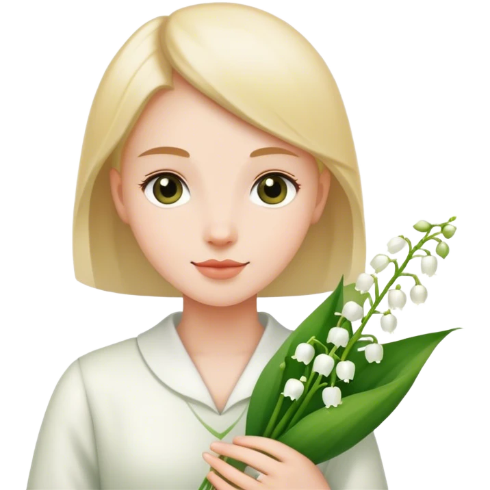 Lilly of the valley emoji
