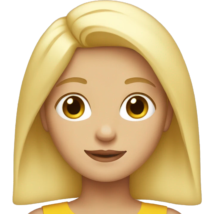 blonde girl emoji