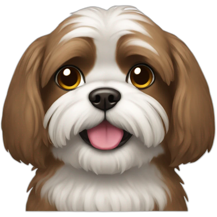 Shitzu brown emoji
