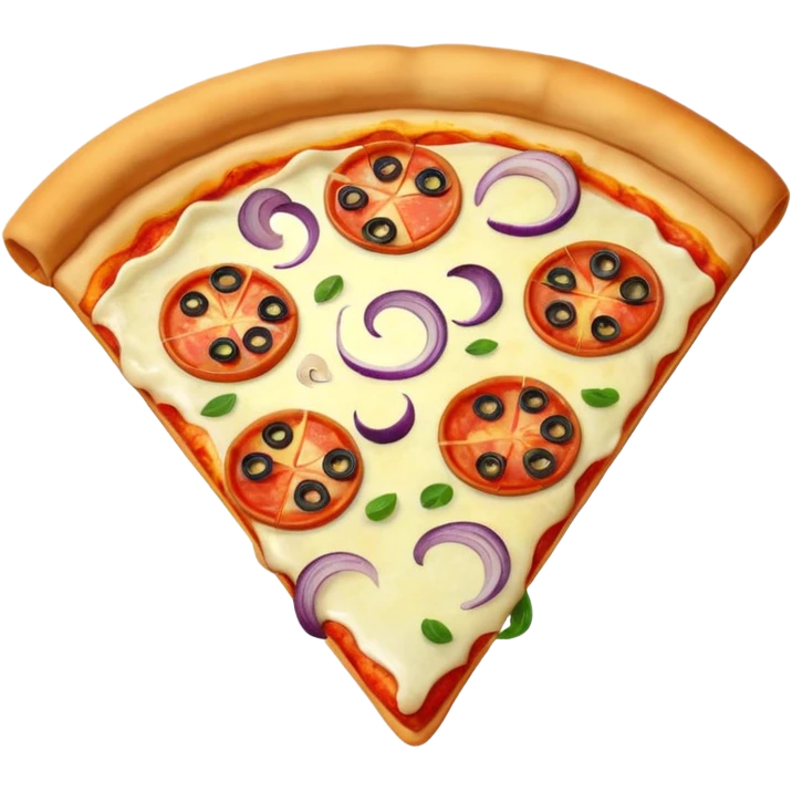 pizza with onions emoji