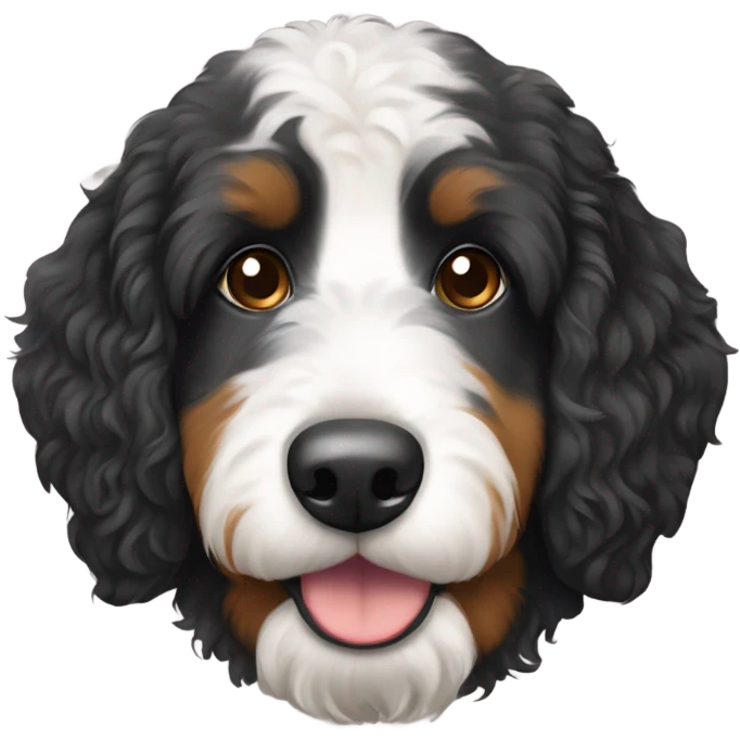 Bernedoodle emoji