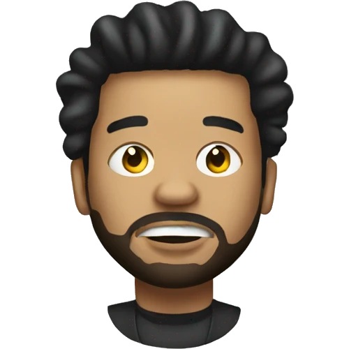The Weeknd taking pills emoji