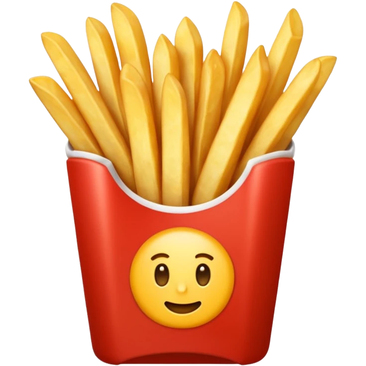 french fries emoji