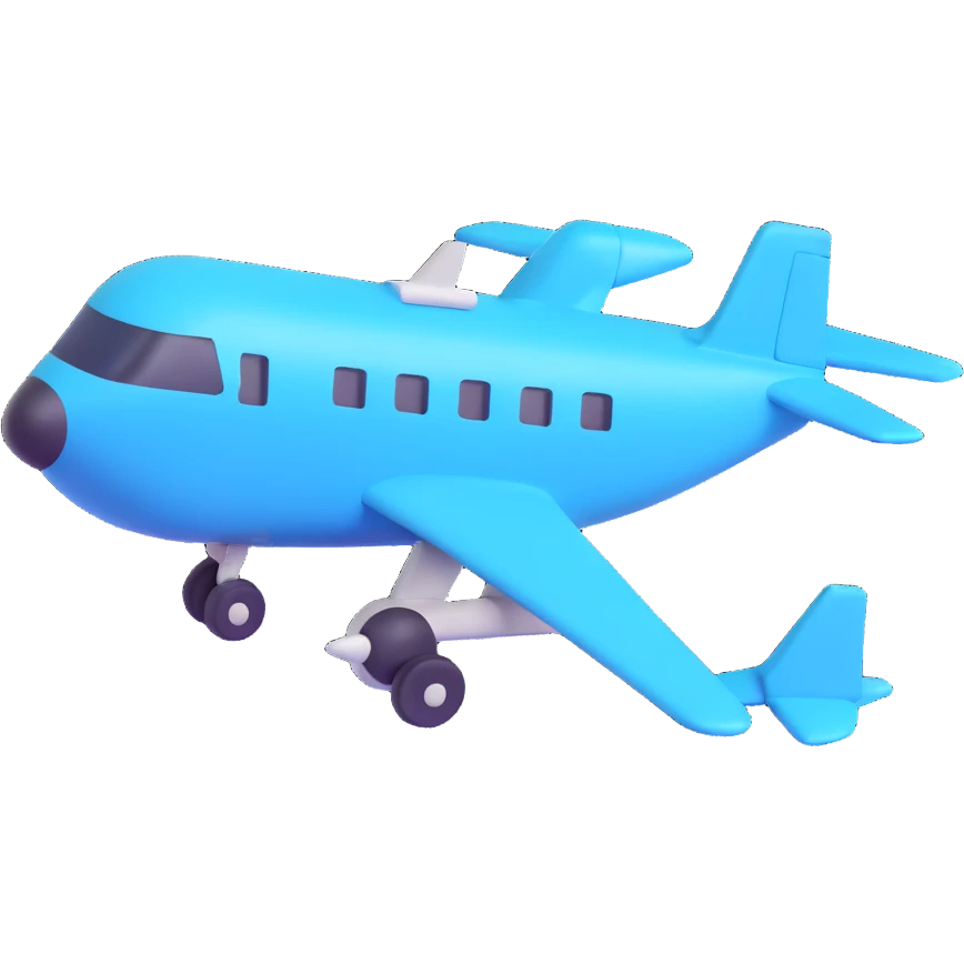 Telegram airplane icon emoji