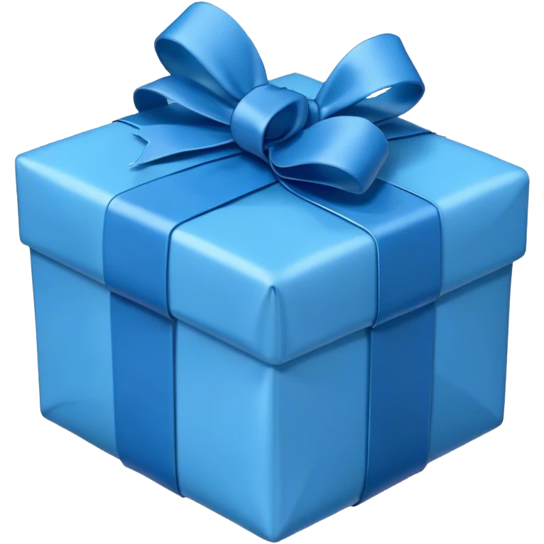 Blue Present emoji