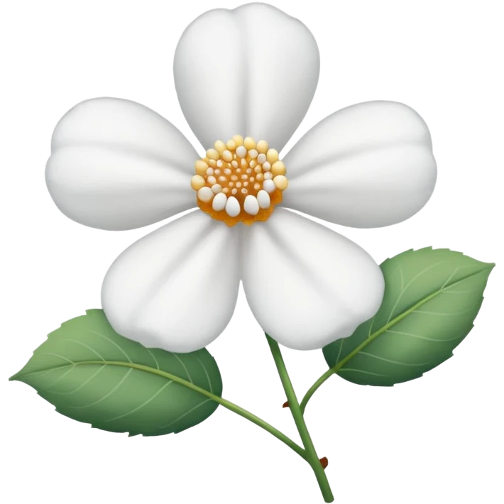 хлопок цветок emoji