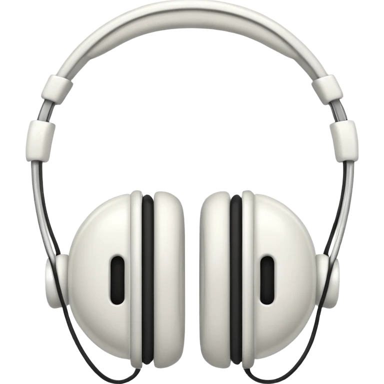 Headphones filled with teeth  emoji