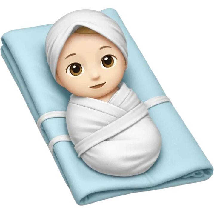 Swaddle blanket emoji