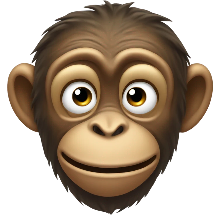 Disgusted monkey  emoji