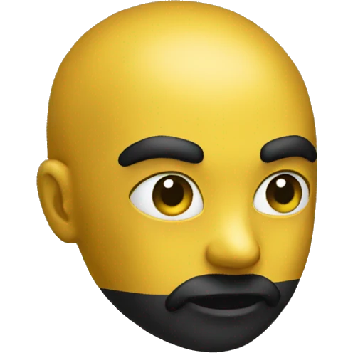 oil yellow and black emoji