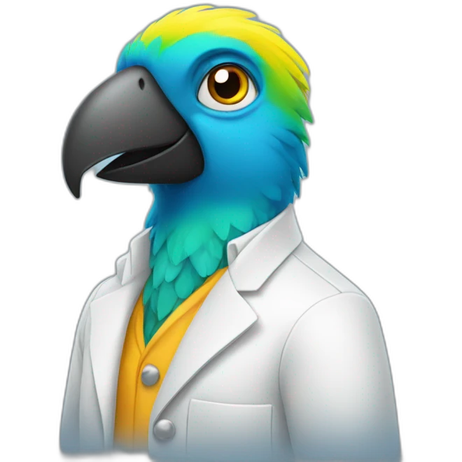 party-parrot-scientist emoji
